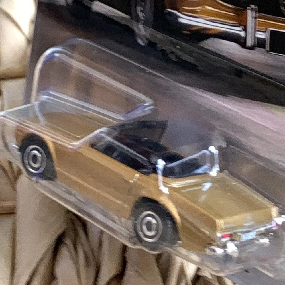 1963 Mercedes Benz 230 SL Matchbox 63 1960s Gold German Convertible Car New 2025